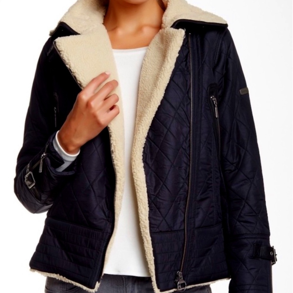 ▪︎HP▪︎🎀 Barbour women's diamond quilted aviator jacket